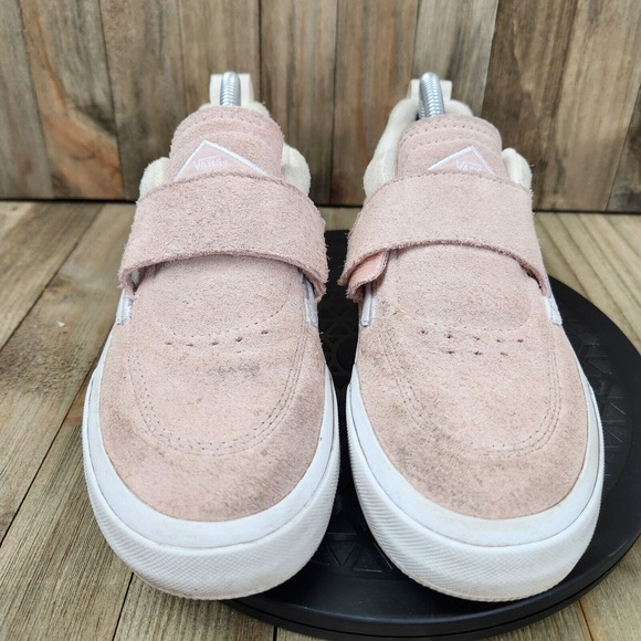 Women's Vans Sk8 Pro Size 5 Pink Suede Skatboarding Shoes - Picture 2 of 10